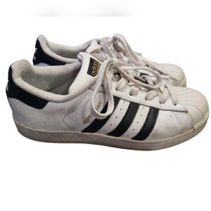 ADIDDAS Black & white superstar sneakers 7